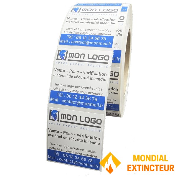 비닐 커뮤니케이션 라벨 - 250개입 팩