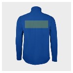 5 블루 퍼스널라이즈드 지퍼 재킷 - S 사이즈 - 하트 및 뒷면