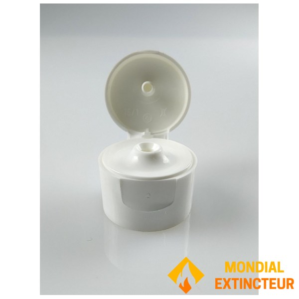 감속기 캡이 있는 5430개의 빈 125ml HDPE 병으로 구성된 팔레트