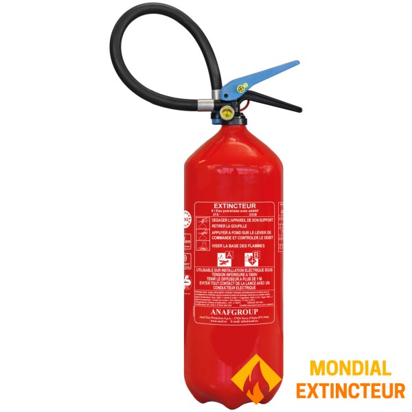 Extincteur 6 litres NF - ANTIROUILLE - Marque ANAF