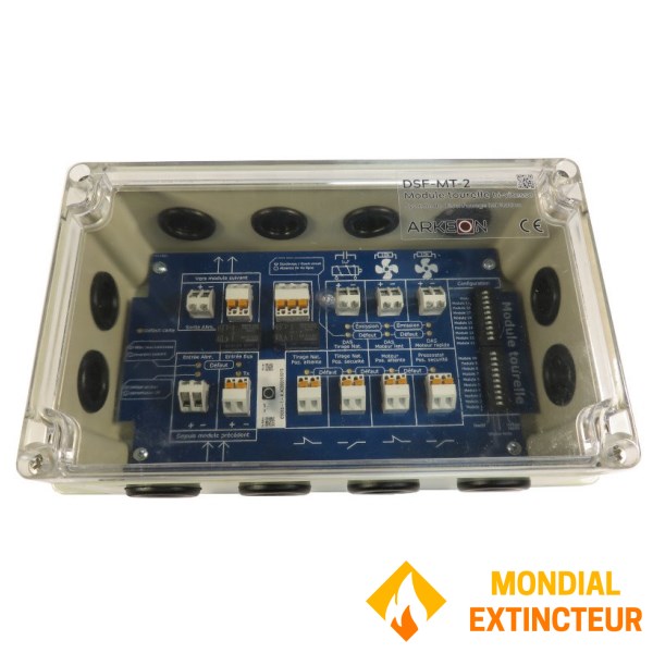 Module tourelle désenfumage bi-vitesse