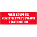 "NENAUDOKITE..." Tvirtas PVC 200 X 100 mm