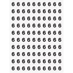 "6" lipnūs numeriai gesintuvams sunumeruoti