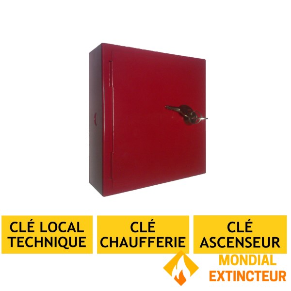 Boite à clés locaux techniques