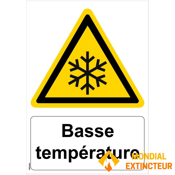 "Žemos temperatūros" plokštė - PVC A5