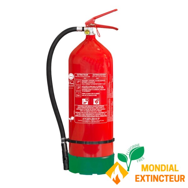 9 l gesintuvas su priedu be fluoro - NF - ANAF ženklas