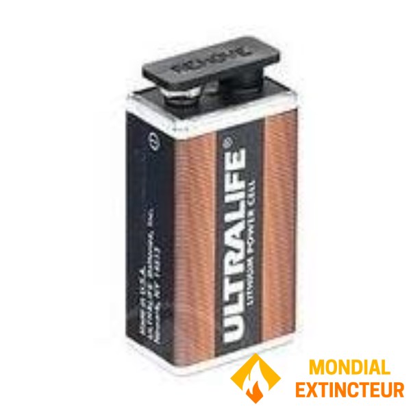 10 ULTRALIFE 9V L522-6LR61 litija bateriju kaste