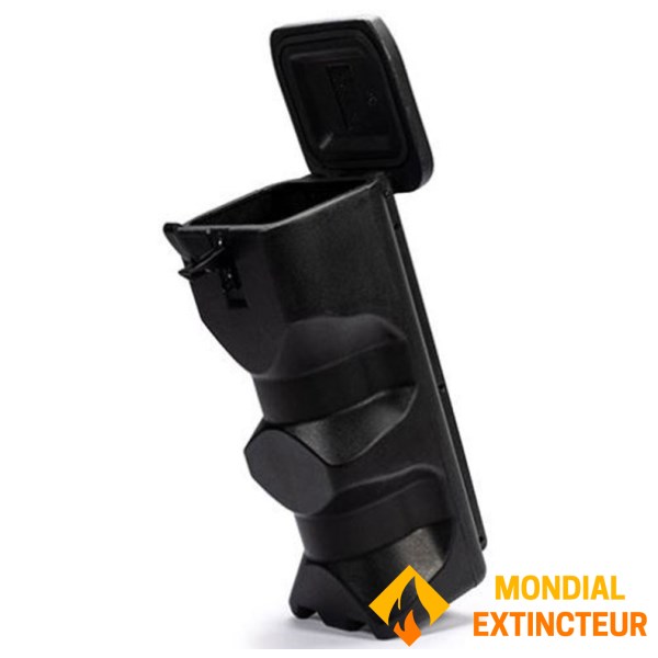 6kg/6L BLACK horizontālā ugunsdzēšamā aparāta kaste kravas automašīnām