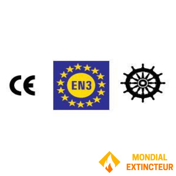 Extincteur 100 litres sur roues