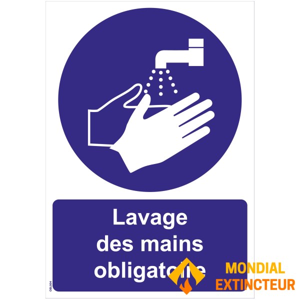 Obligātā roku mazgāšanas zīme - A5