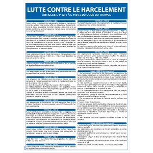 Obligātā zīme pret uzmākšanos darbā - A4 formāts