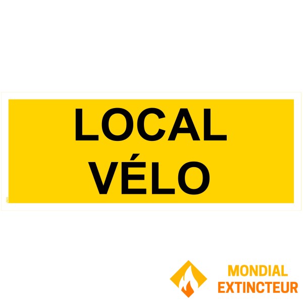 "Vietējā velosipēda" zīme - PVC 200x80 mm