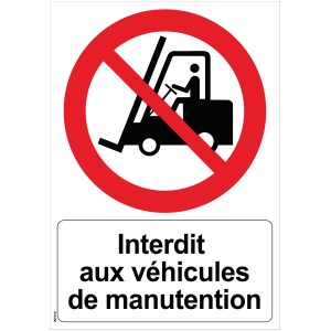 Zīme " "Aizliegts pārkraut transportlīdzekļus"" - PVC A5