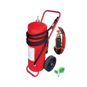 50 liter brandblusser op wielen Hulpdruk FLUOR-FREE