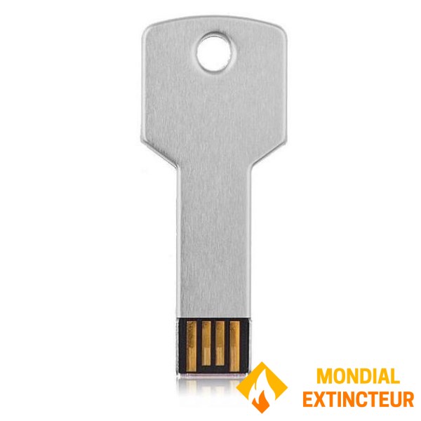 64GB USB-sleutel - Uniek - Zilverkleurig