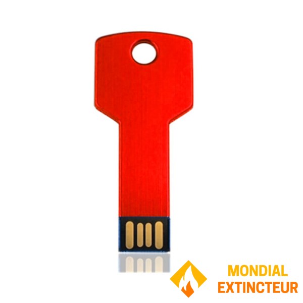 Clé USB 64Go -  Unique - couleur Rouge