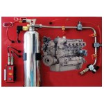 Automatische brandblusser voor rallyauto's