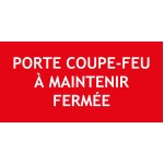 "Brandwerende deur van" hard pvc 200 x 100 mm