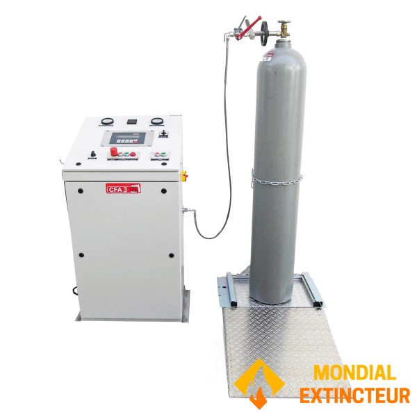 CO2-blussers vullen "CFA 3D"