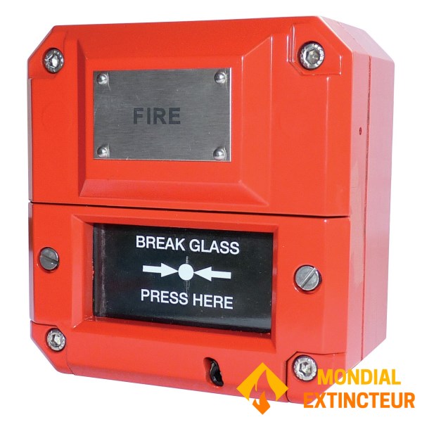 DM rood ATEX NO/NF - Nugelec