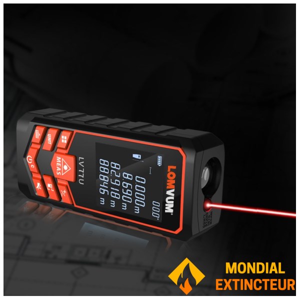 Digitale laserafstandsmeter - 50 meter