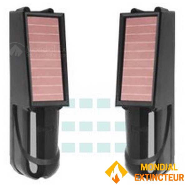 Draadloze zonnebarrière