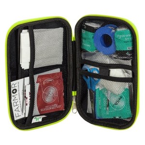 Fluorescerende gele verbanddoos - EVA 2/4 personen