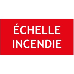 Harde PVC "BRANDSCHAAL" 200 X 100 mm