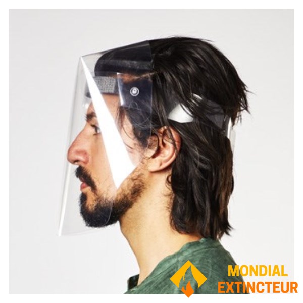 INTEGRAL PVC VISOR - Sproeibescherming