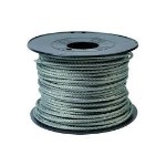 Lengte van 50 meter gegalvaniseerde staalkabel, diameter 2,5 mm