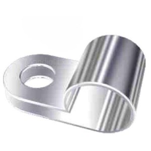 Metalen klemmen voor diam.8 buizen - Zak van 100 stuks