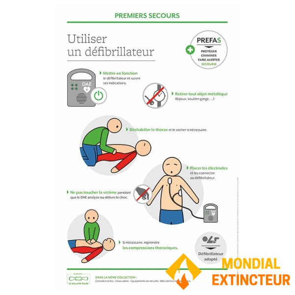 Opleidingsmateriaal - Eerste hulp: defibrillator