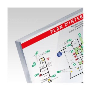 Serviceplan - Plexiglas - A3-formaat
