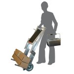 Trolley voor brandblustester