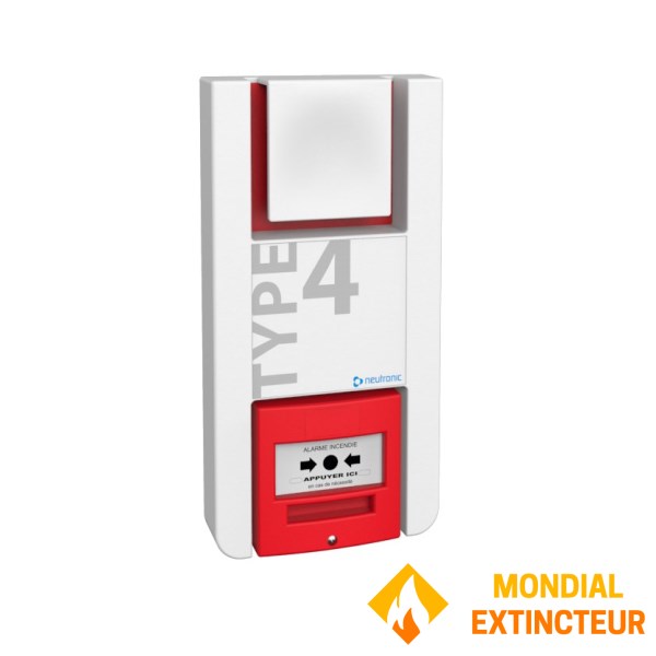 Type 4 radiobatterijalarm - Adresseerbaar