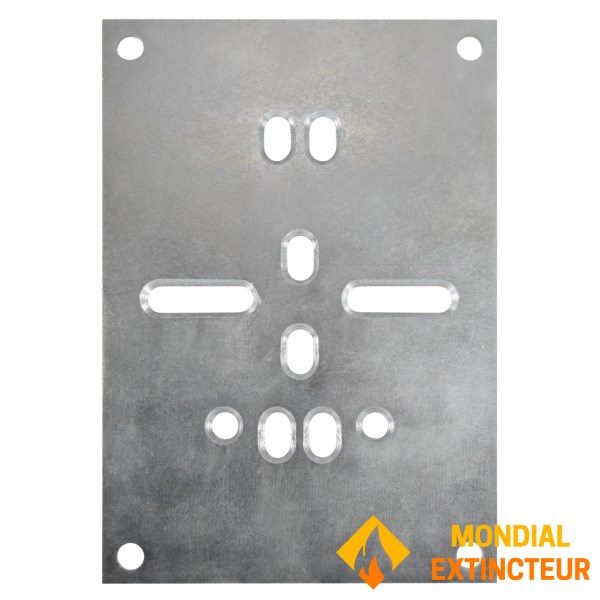 Universele montageplaat voor riemschijven: 150x105 mm