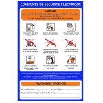 Veiligheidsinstructies "Elektrische veiligheidsinstructies"