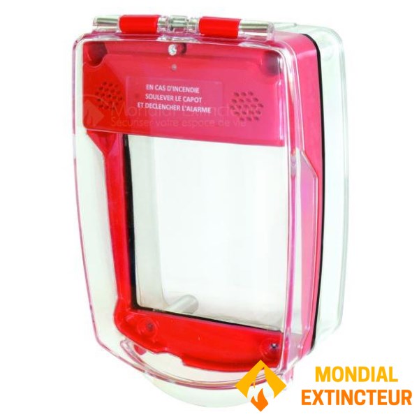 Waterdicht rood beschermend omhulsel