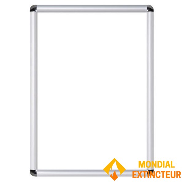 Aluminiumsramme med "luksusfinish" for A3-instruksjoner