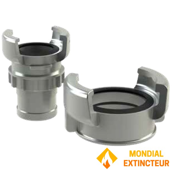 DN 45 mm brannslange - 40 meter - DN40 DSP-koblinger - NF S 61-112