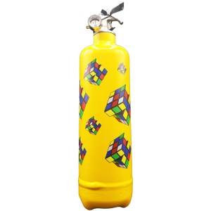 Design brannslukningsapparat "RUBIC YELLOW"