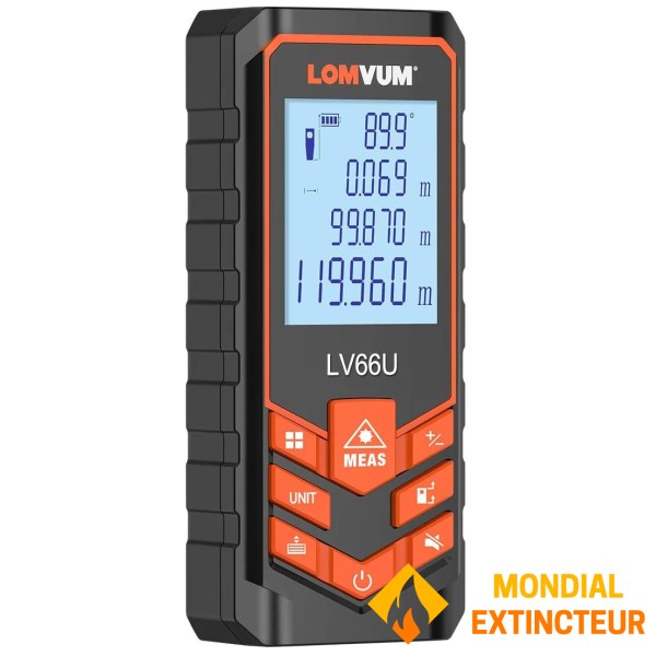 Digital laseravstandsmåler - 50 meter