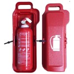 Extincteur à poudre ABC capacité 1 Kg Norme CE-EN3 + coffret transport