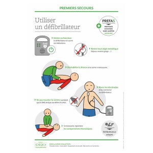 Opplæringsmateriell - Førstehjelp: hjertestarter