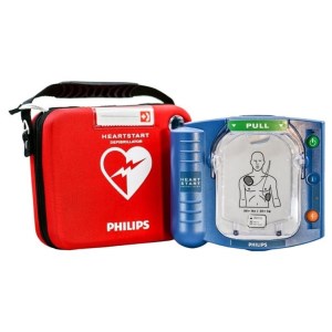 Philips HS1 halvautomatisk defibrillator med bæreveske