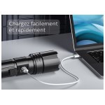 Ultra kraftig, ladebar og vanntett LED-lampe