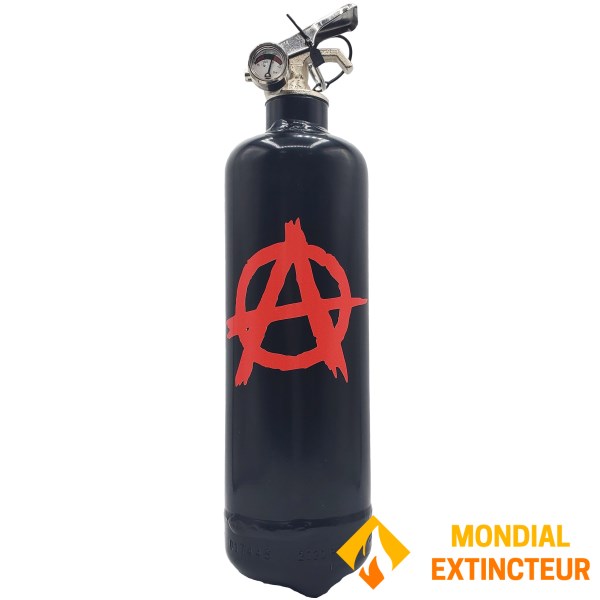 Designerska gaśnica "ANARCHY BLACK"