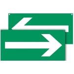 Duży sztywny panel PVC "FLANGE" 600 X 300 mm - Recto Verso