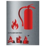 Malowany proszkowo panel ALUMINIOWY 15 x 20 cm - Klasa ABC