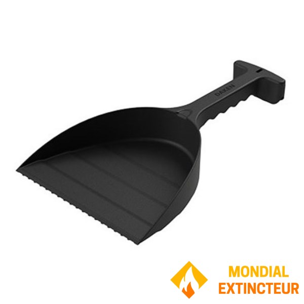 Pelle pour bac incendie plastique compacte noire